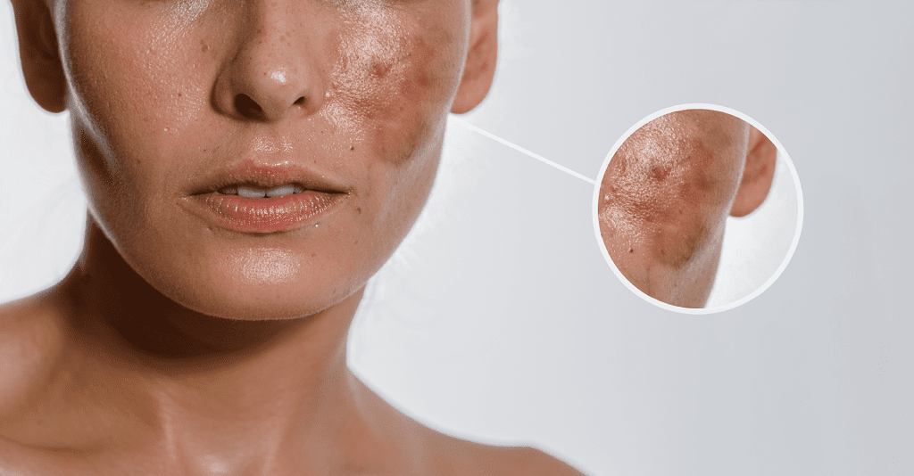 brown spots suddenly appeared on skin